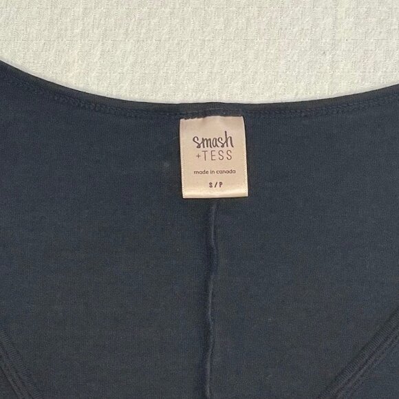 Smash + Tess Black Long‑Sleeve Romper (Small) - Picture 4 of 6